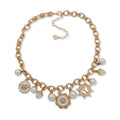 ARETES ANNE KLEIN GARDENIA II DORADO