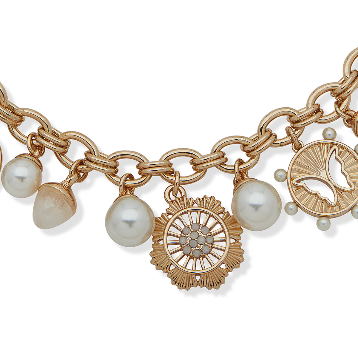 ARETES ANNE KLEIN GARDENIA II DORADO