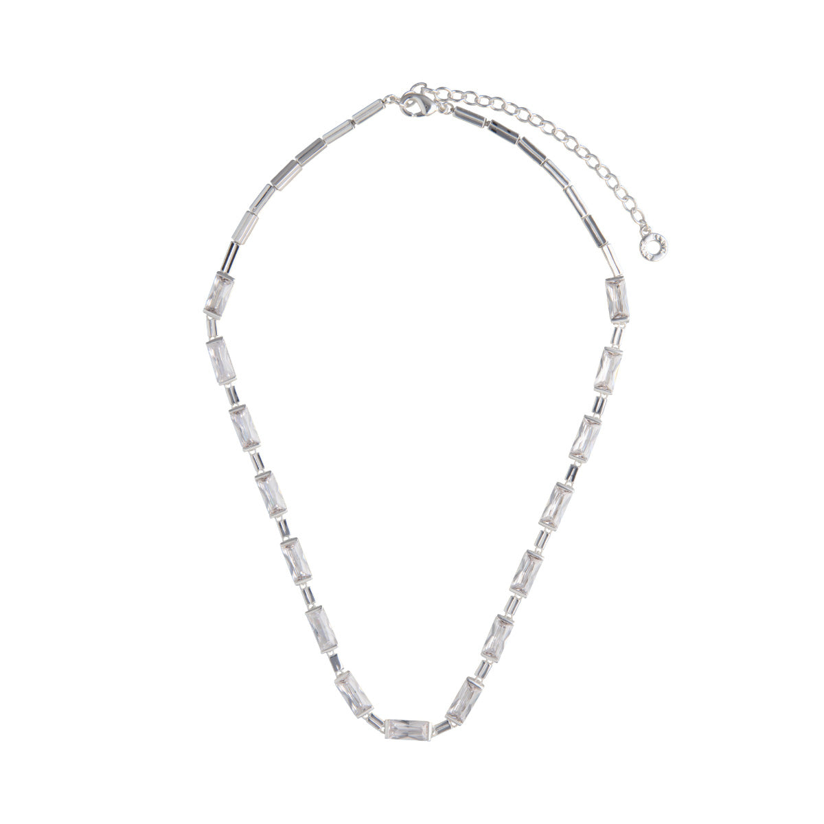 COLLAR ANNE KLEIN ORCHID PLATEADO