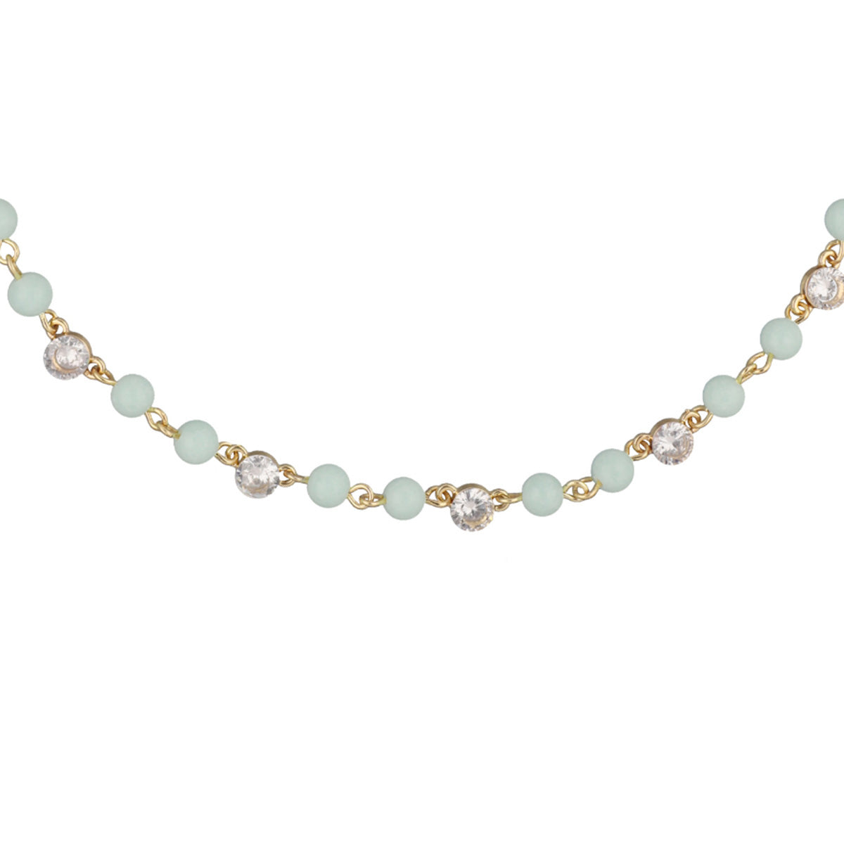 COLLAR ANNE KLEIN GARDENIA DORADO