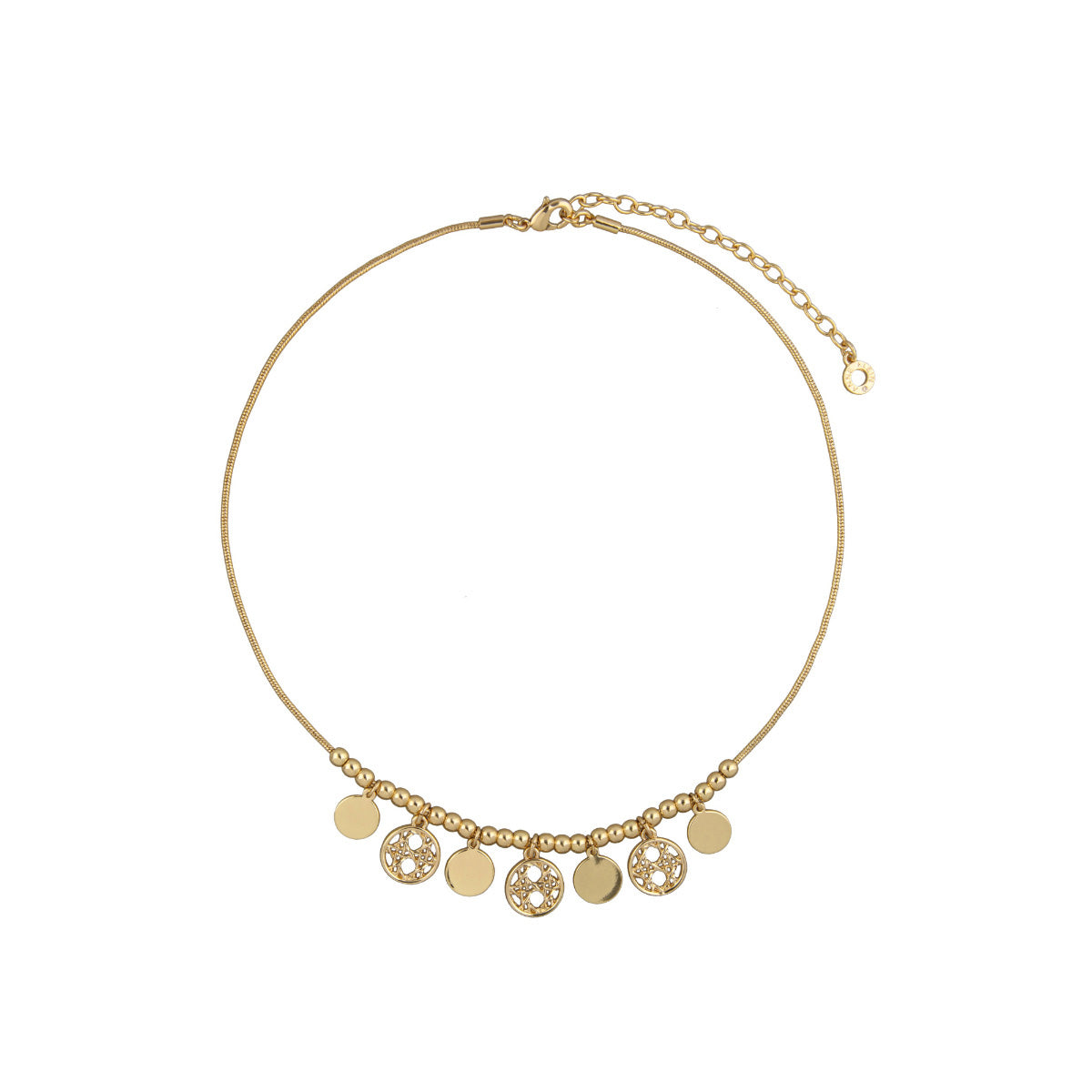 COLLAR ANNE KLEIN CLOVER DORADO