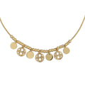 COLLAR ANNE KLEIN CLOVER DORADO
