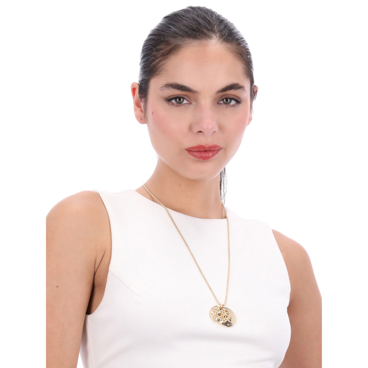 COLLAR ANNE KLEIN CLOVER DORADO