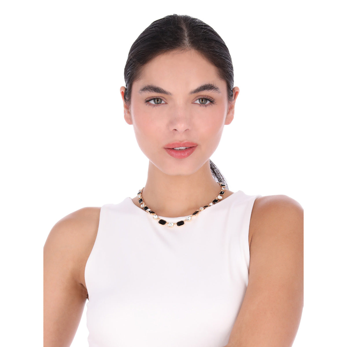 COLLAR ANNE KLEIN MIDNIGHT LOVE DORADO
