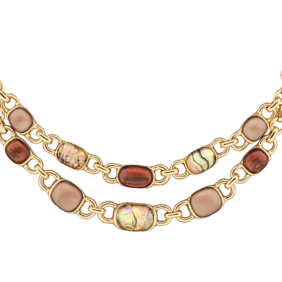 COLLAR ANNE KLEIN HOPEFUL HARMONY DORADO