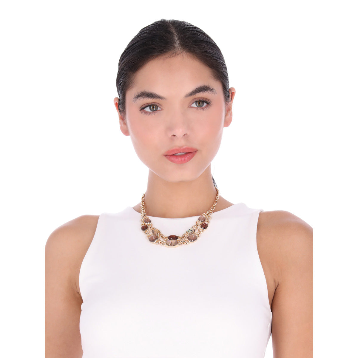 COLLAR ANNE KLEIN HOPEFUL HARMONY DORADO