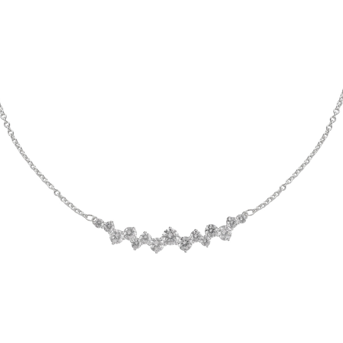 COLLAR ANNE KLEIN MARTINI PLATEADO