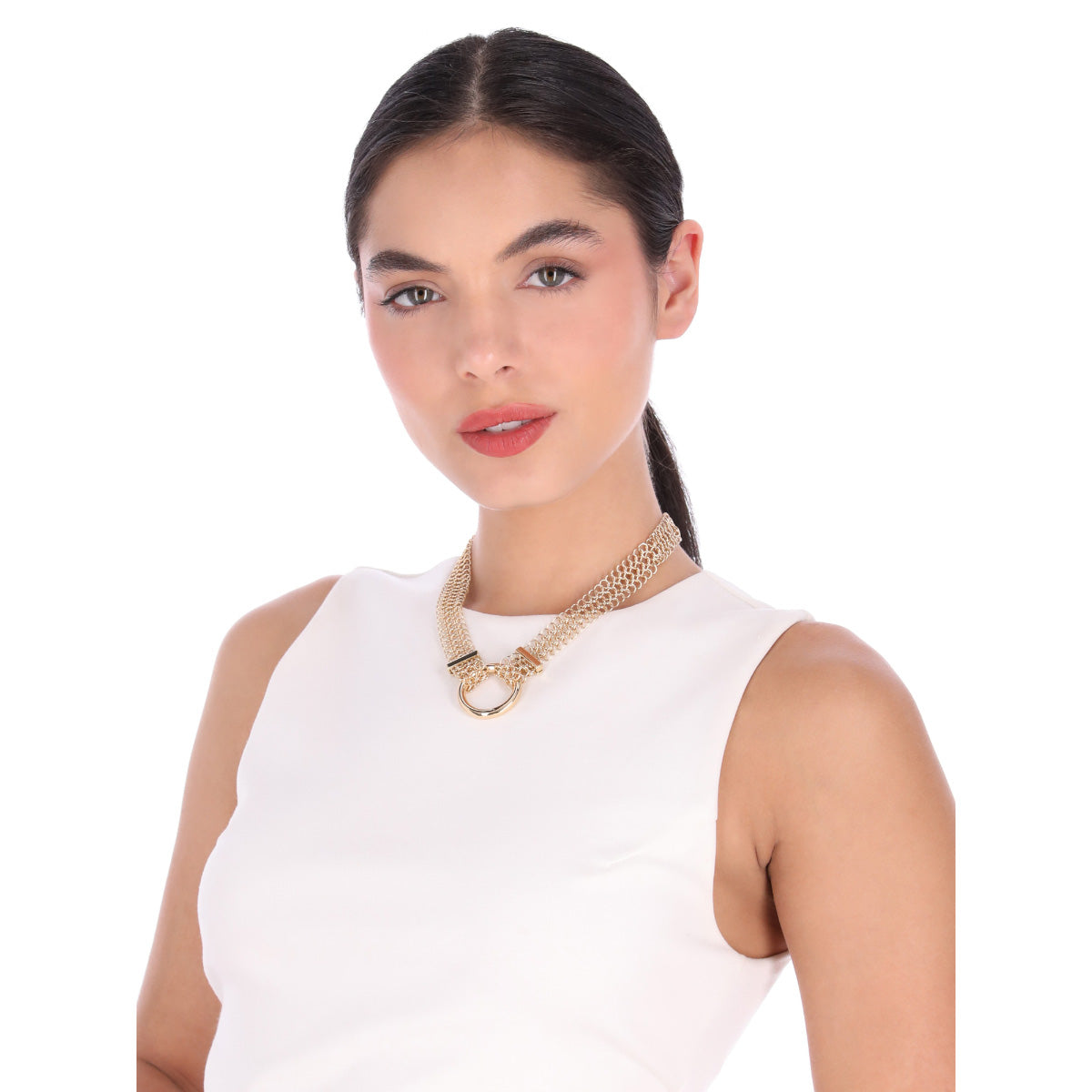 COLLAR ANNE KLEIN MANHATTAN DORADO