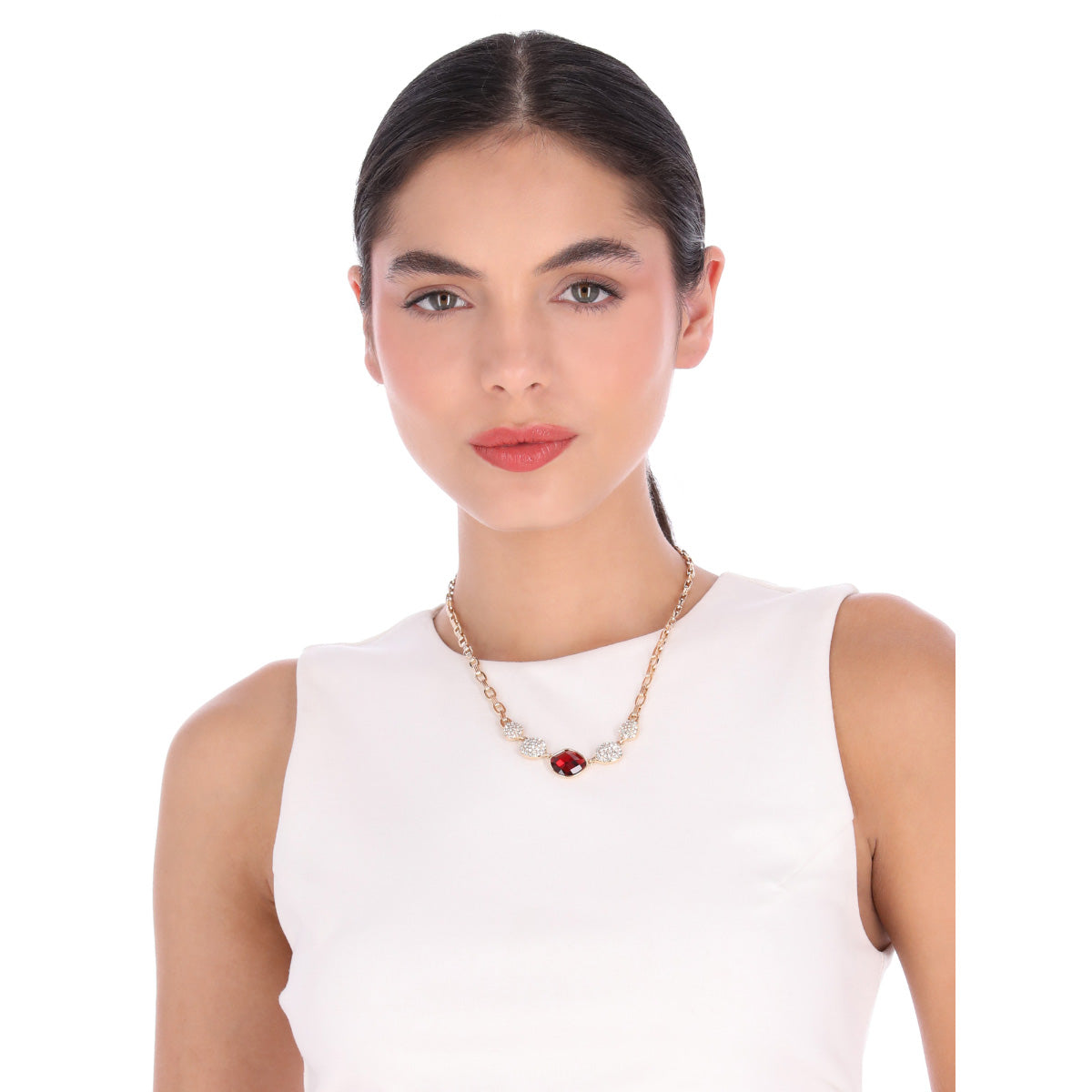 COLLAR ANNE KLEIN TWINKLING ROMANCE DORADO