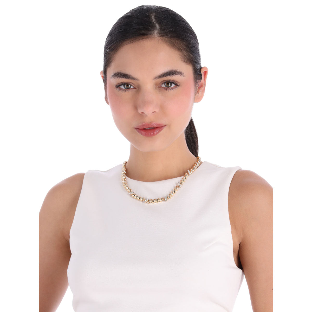 COLLAR ANNE KLEIN JOYFUL GLOW DORADO