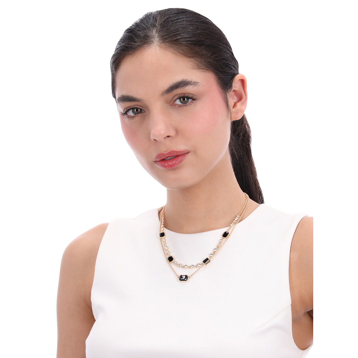 COLLAR ANNE KLEIN MIDNIGHT LOVE DORADO