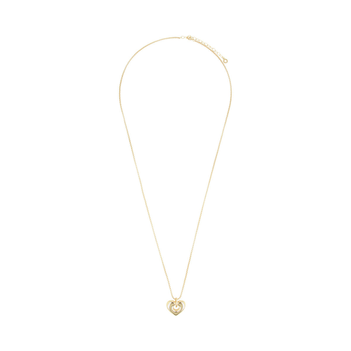 COLLAR ANNE KLEIN HOLIDAY HEARTS DORADO