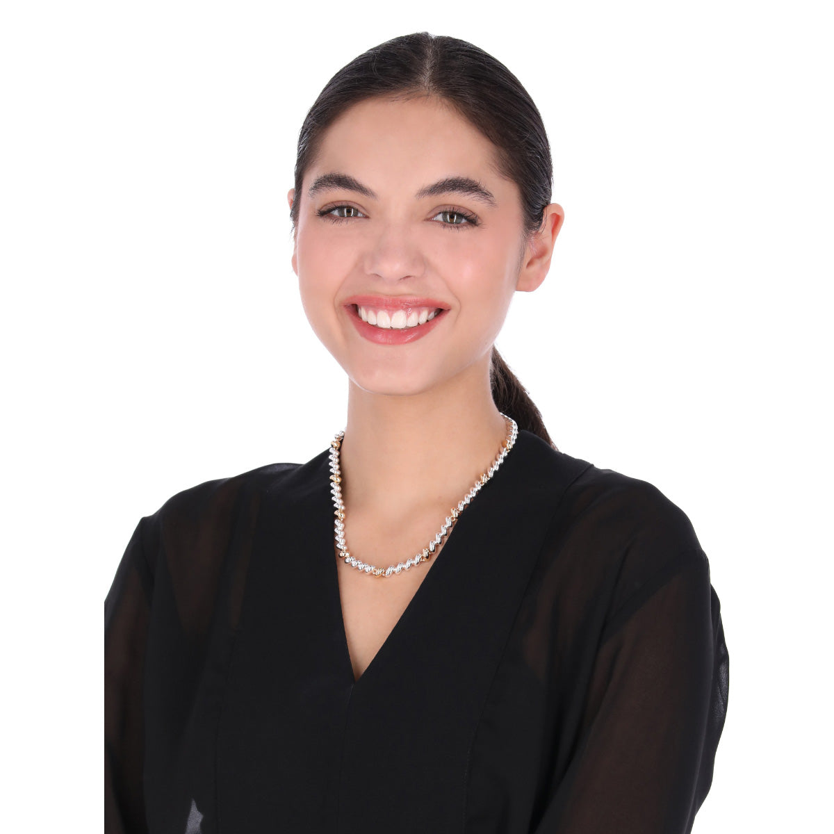 COLLAR ANNE KLEIN JOYFUL GLOW BITONO