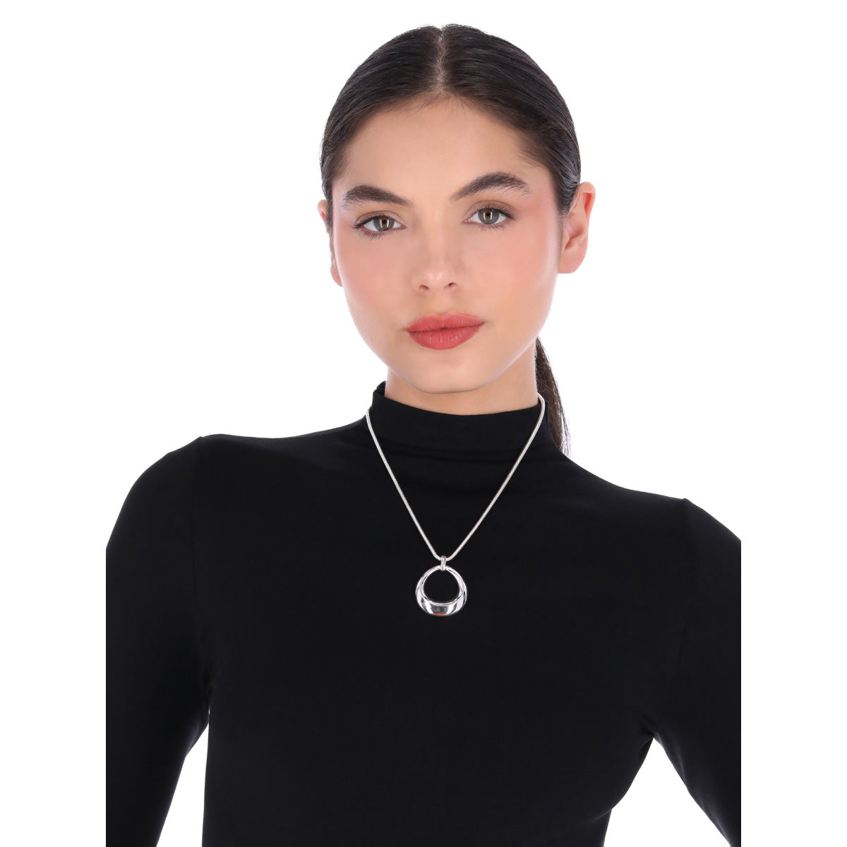 COLLAR ANNE KLEIN SWEATER WEATHER PLATEADO
