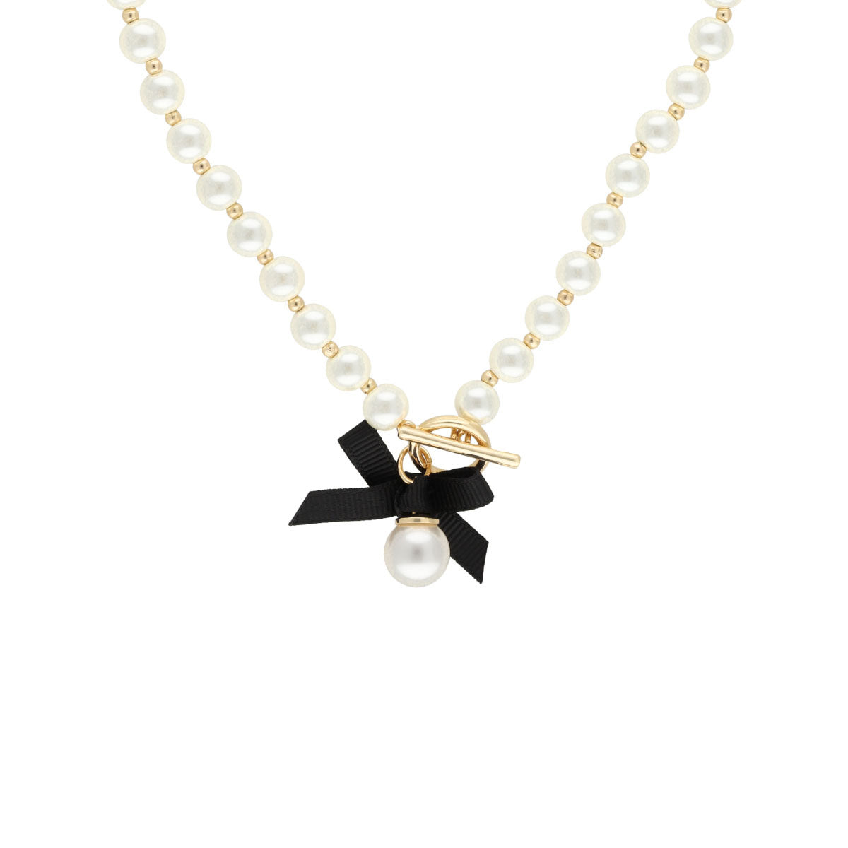 COLLAR ANNE KLEIN ALEACION DE METALES COLOR BITONO FORMA PRINCESA 01N00578