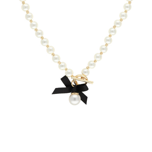 COLLAR ANNE KLEIN ALEACION DE METALES COLOR BITONO FORMA PRINCESA 01N00578