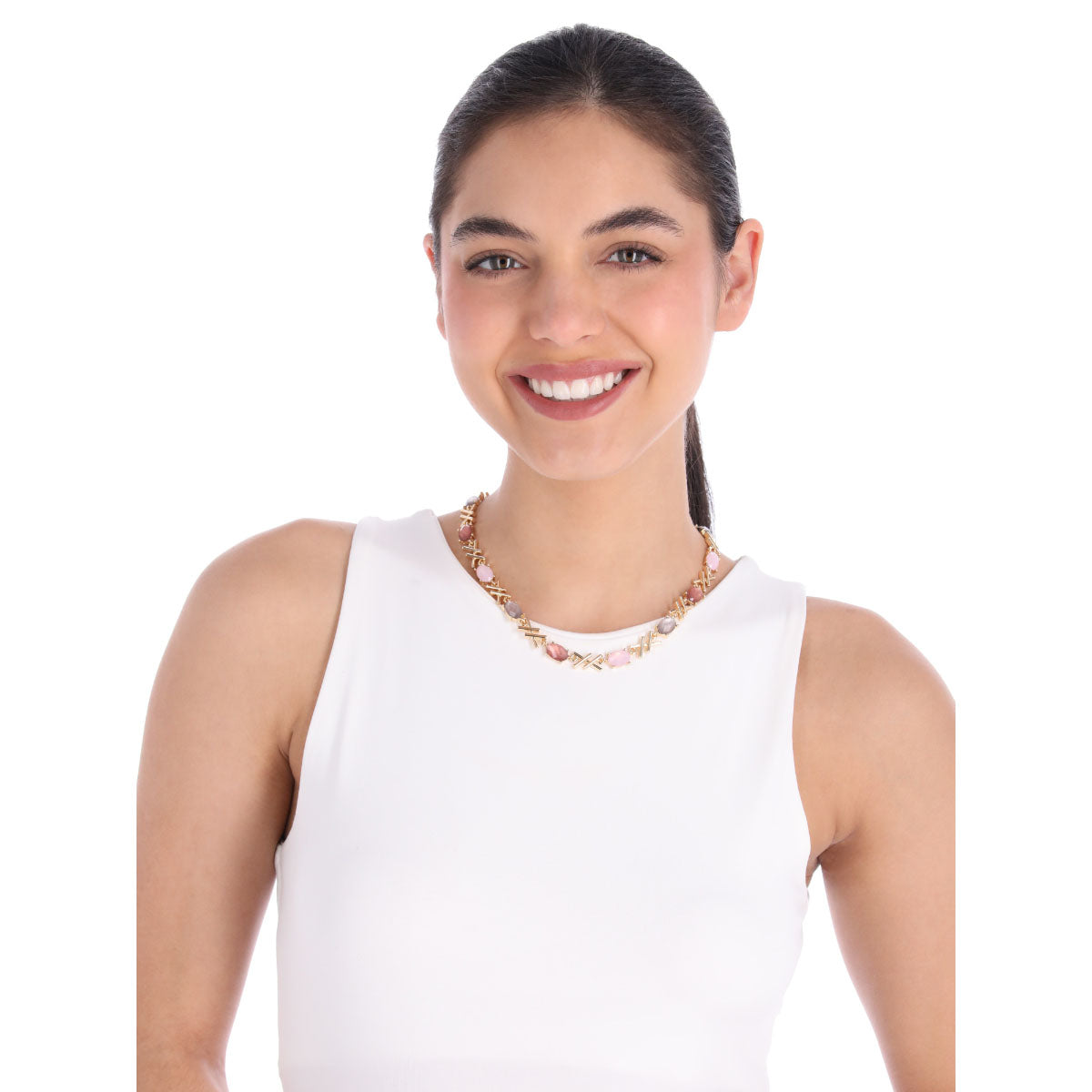 COLLAR ANNE KLEIN PASTEL PERFECTION DORADO