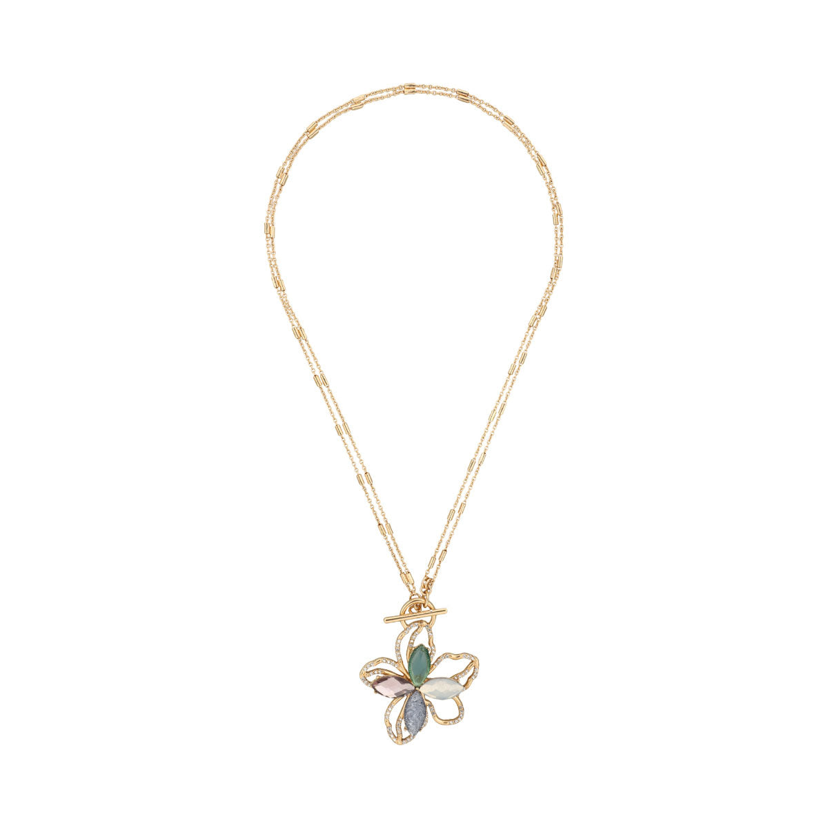 COLLAR ANNE KLEIN GARDEN GALA DORADO