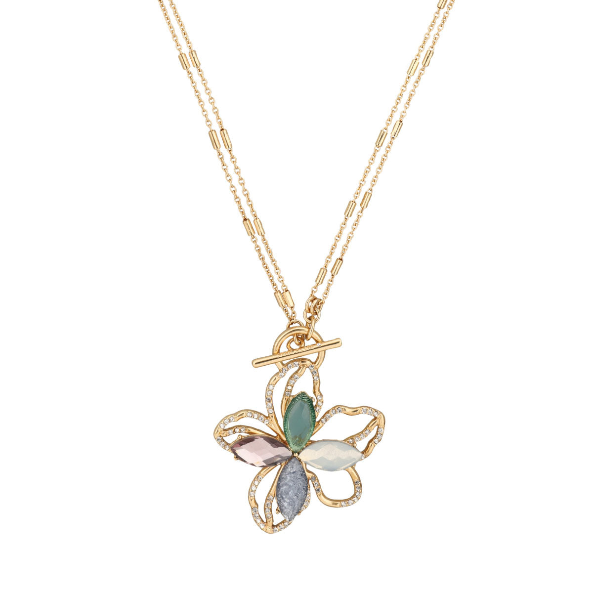 COLLAR ANNE KLEIN GARDEN GALA DORADO