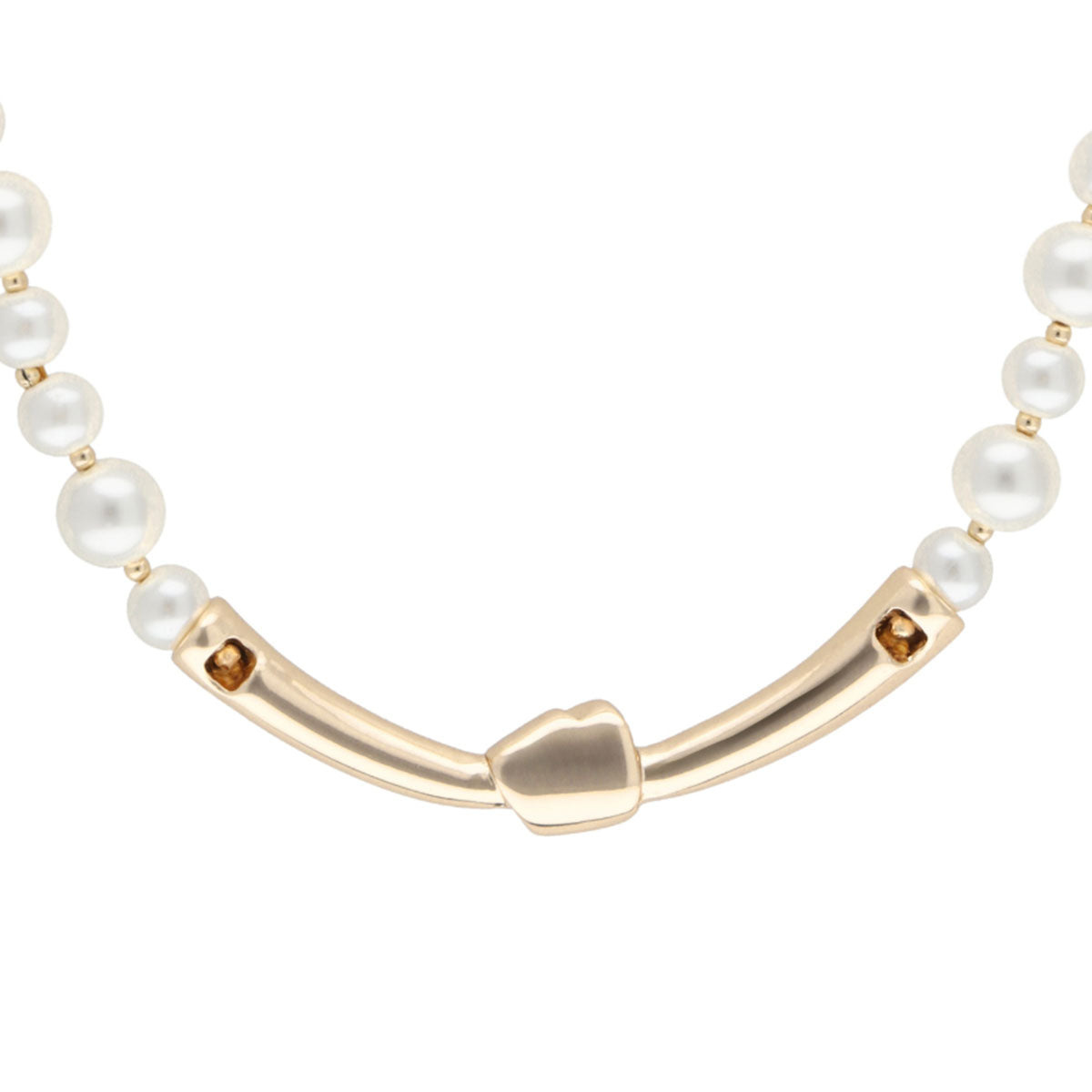 COLLAR ANNE KLEIN LAYERED LUXURY DORADO