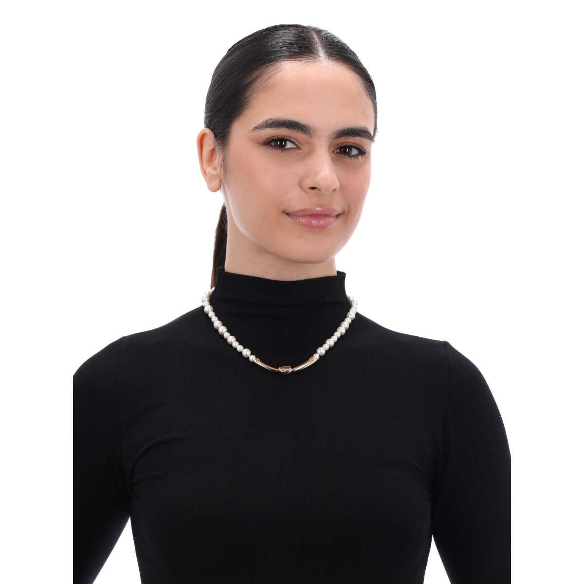 COLLAR ANNE KLEIN LAYERED LUXURY DORADO