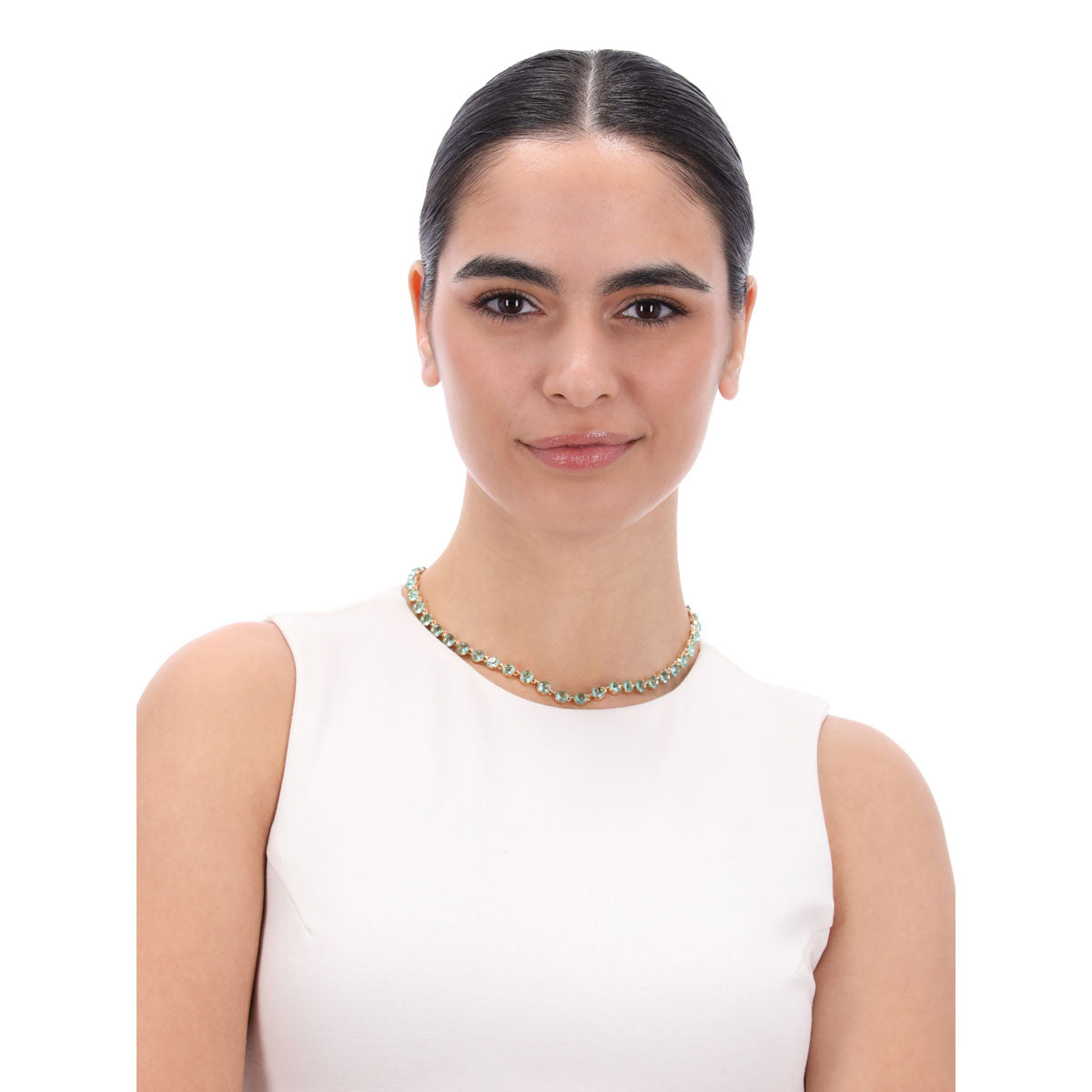 COLLAR ANNE KLEIN CRYSTAL COVE DORADO