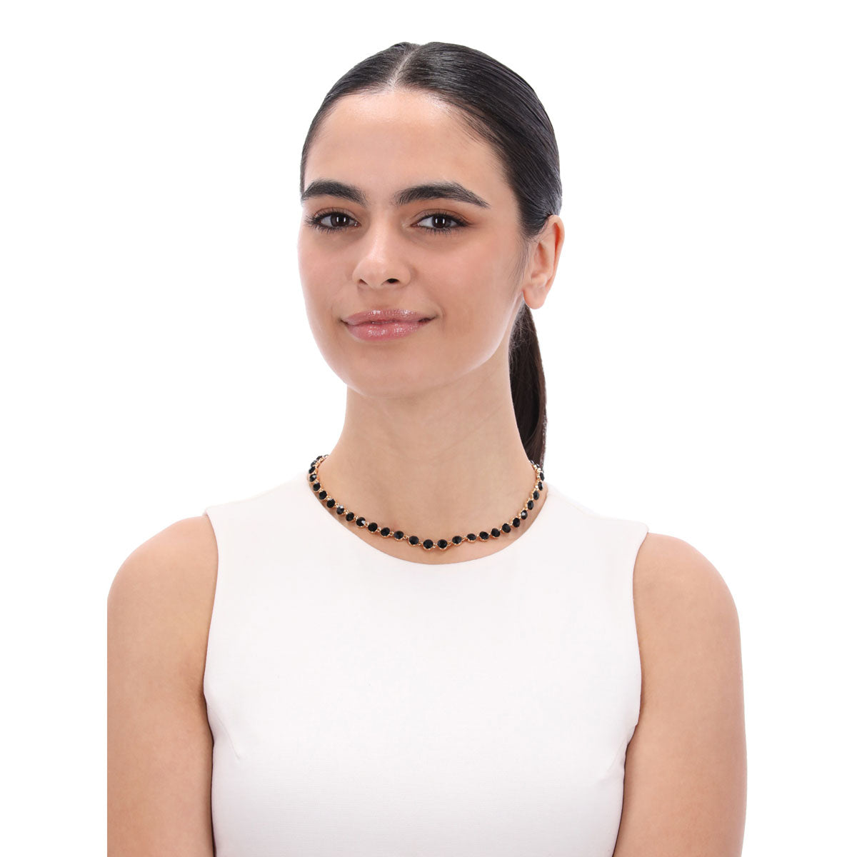 COLLAR ANNE KLEIN CRYSTAL COVE DORADO