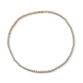 COLLAR ANNE KLEIN TENNIS MOMENT PLATEADO