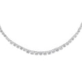 COLLAR ANNE KLEIN TENNIS MOMENT PLATEADO