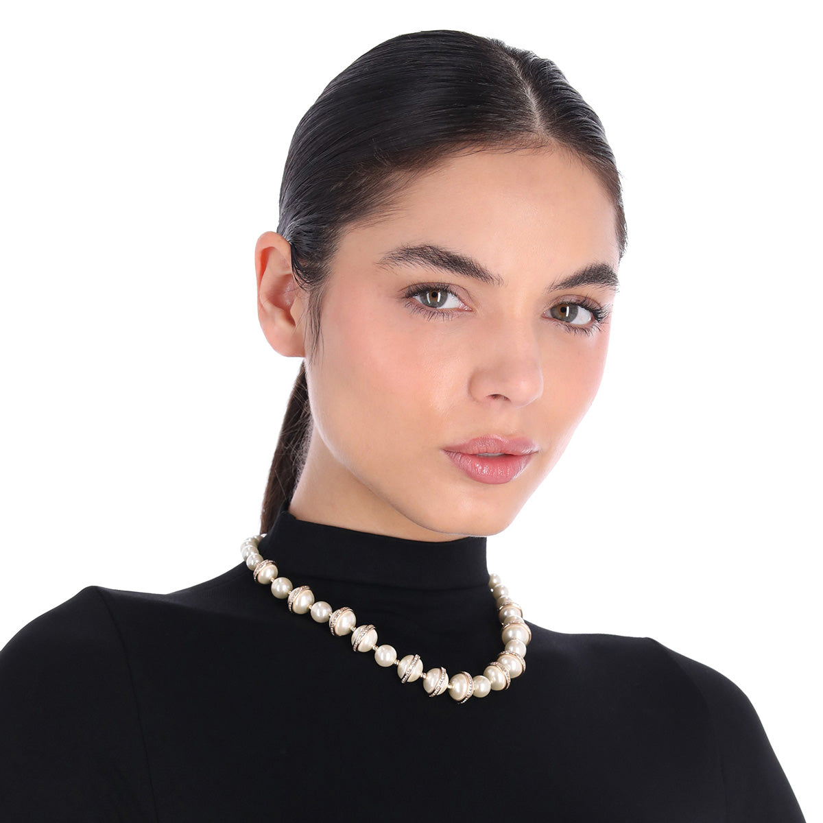 COLLAR ANNE KLEIN TINSEL LOVE DORADO