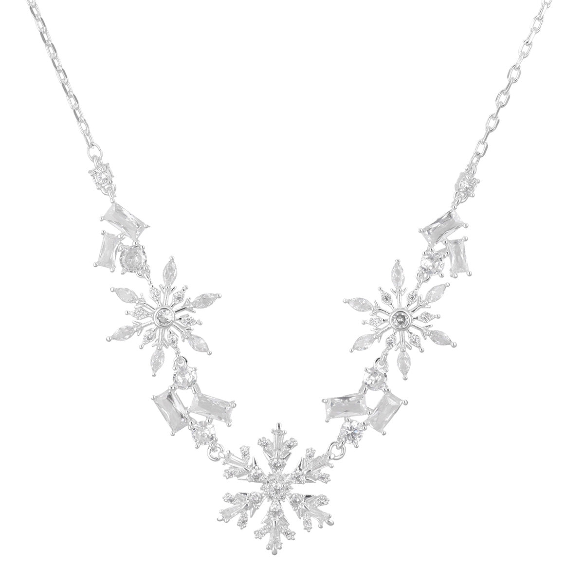 COLLAR ANNE KLEIN FEELING FROSTY PLATEADO