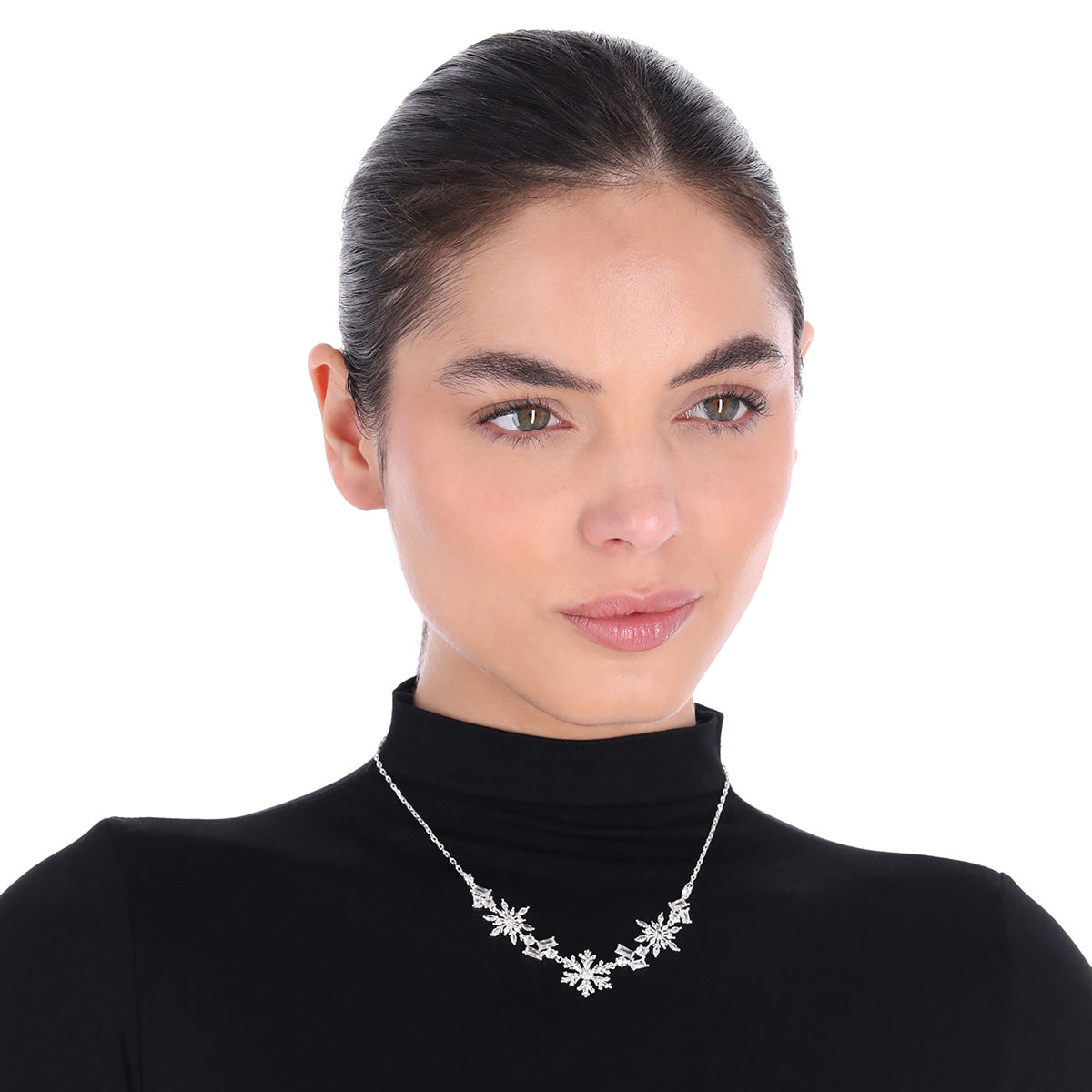COLLAR ANNE KLEIN FEELING FROSTY PLATEADO