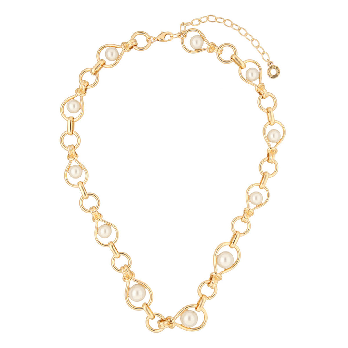 COLLAR ANNE KLEIN COLOR DORADO FORMA ASIMETRICO 01N00760