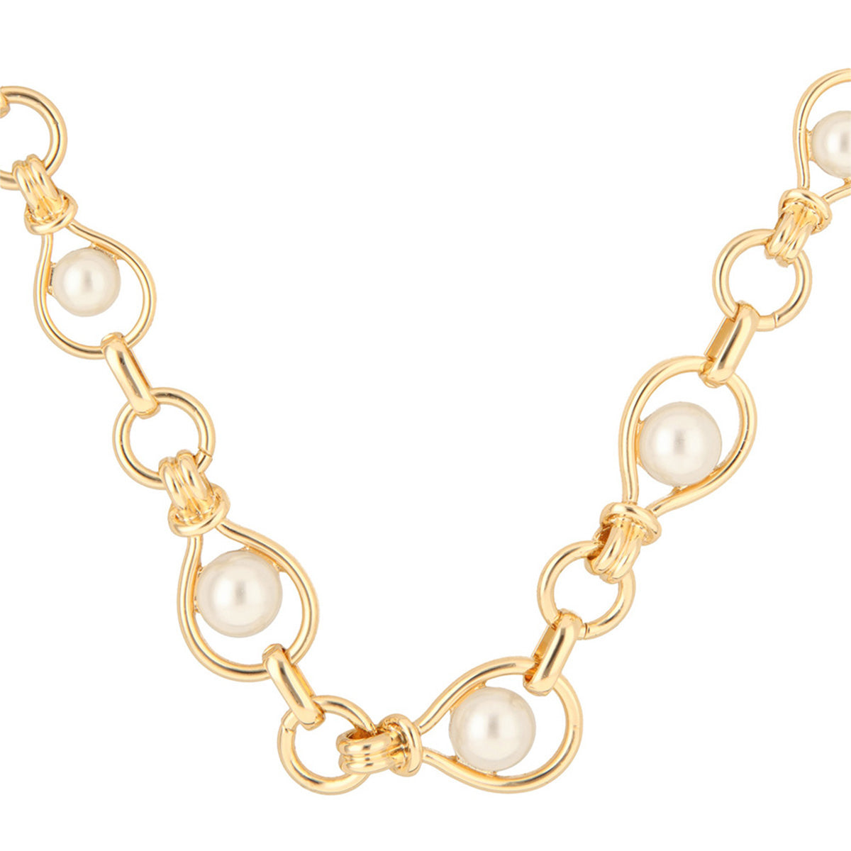COLLAR ANNE KLEIN COLOR DORADO FORMA ASIMETRICO 01N00760