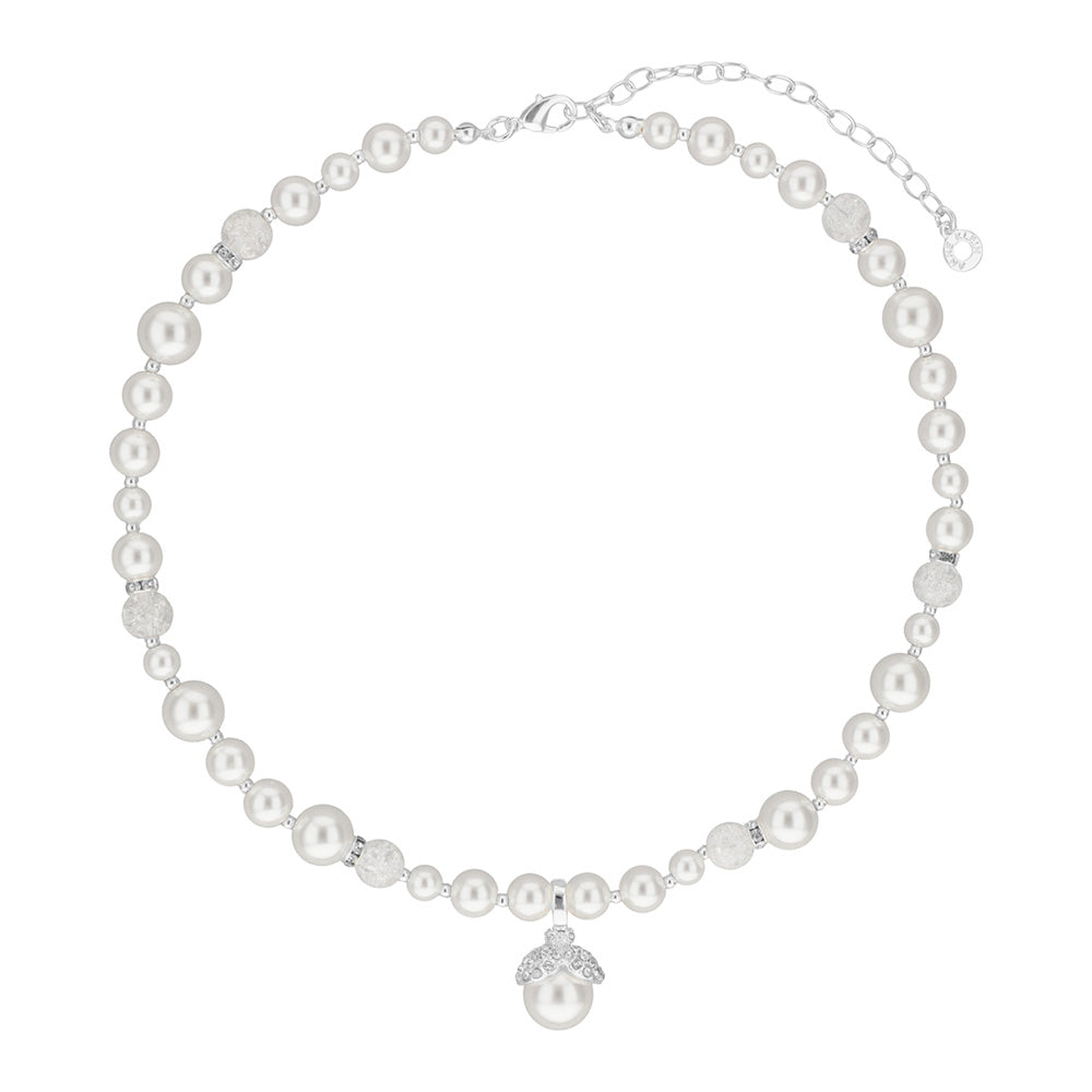 Collar Anne Klein Color Plateado Para Mujer Contenido 1 Collar 01N00761