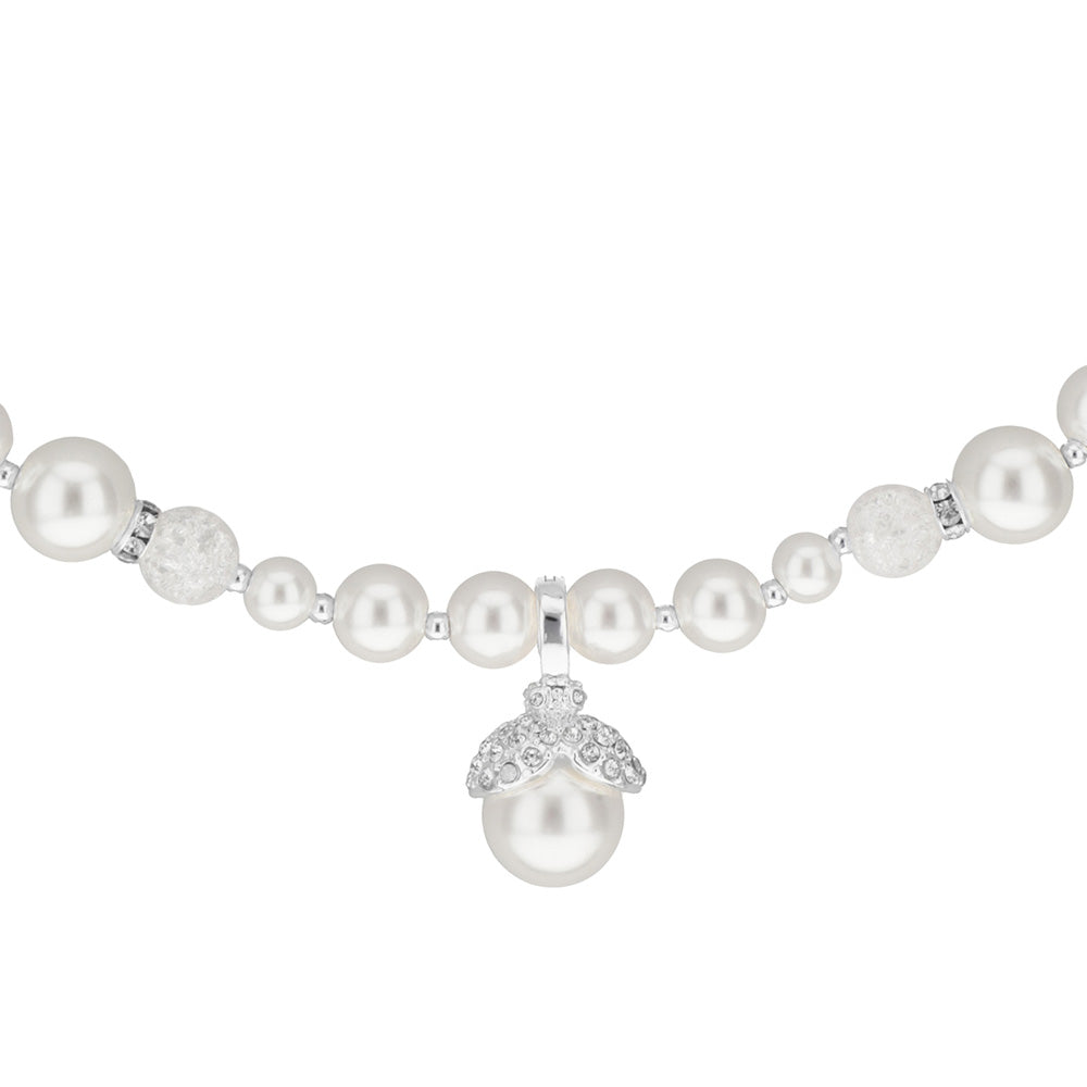 Collar Anne Klein Color Plateado Para Mujer Contenido 1 Collar 01N00761