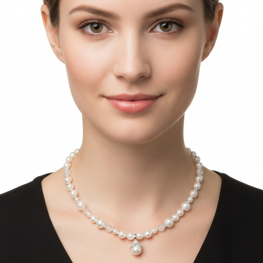 Collar Anne Klein Color Plateado Para Mujer Contenido 1 Collar 01N00761