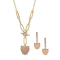 SET ANNE KLEIN POUCH SETS TRANS H21 DORADO
