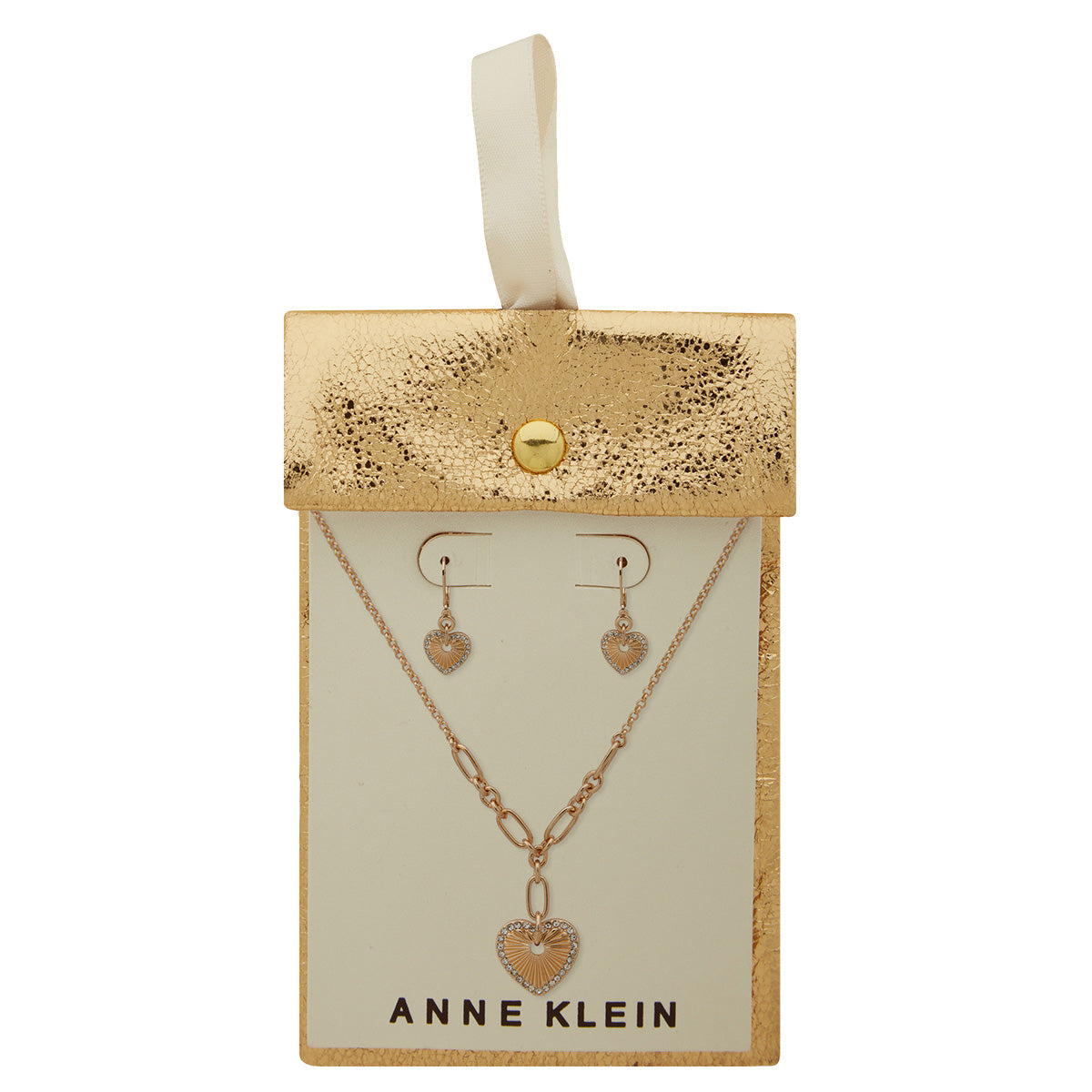 SET ANNE KLEIN HOLIDAY POUCH SETS DORADO