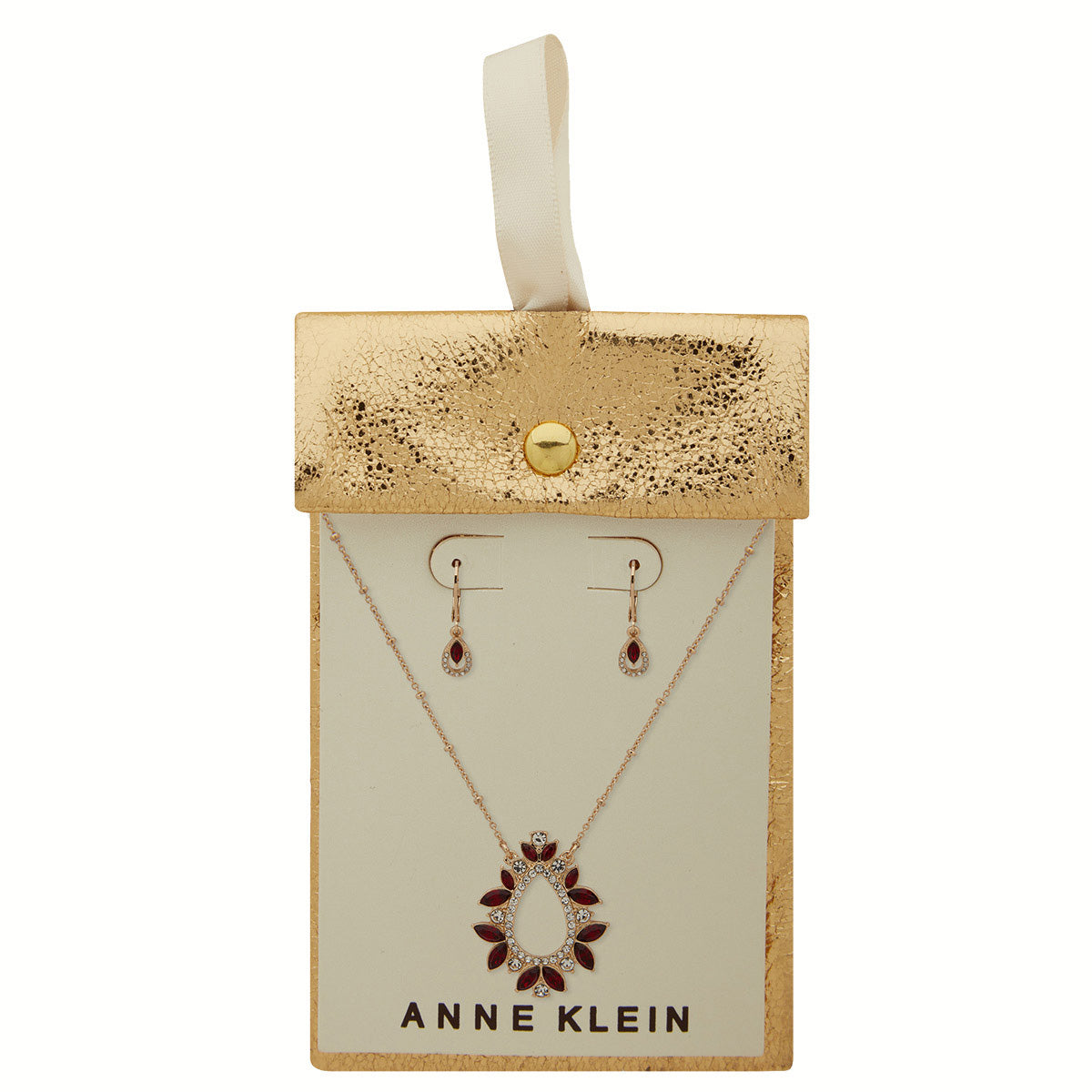 SET ANNE KLEIN HOLIDAY POUCH SETS DORADO