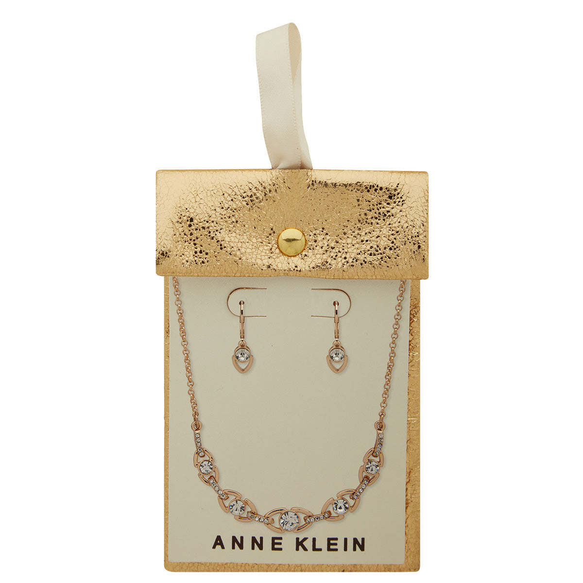 SET ANNE KLEIN HOLIDAY POUCH SETS DORADO