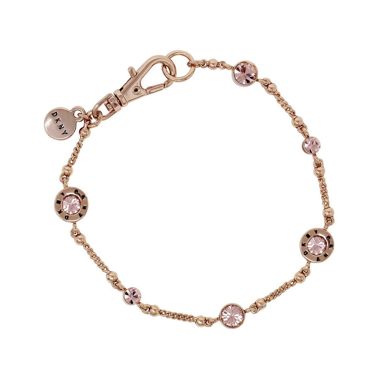 PULSERA DKNY RE COLORS BASICS ORO ROSA