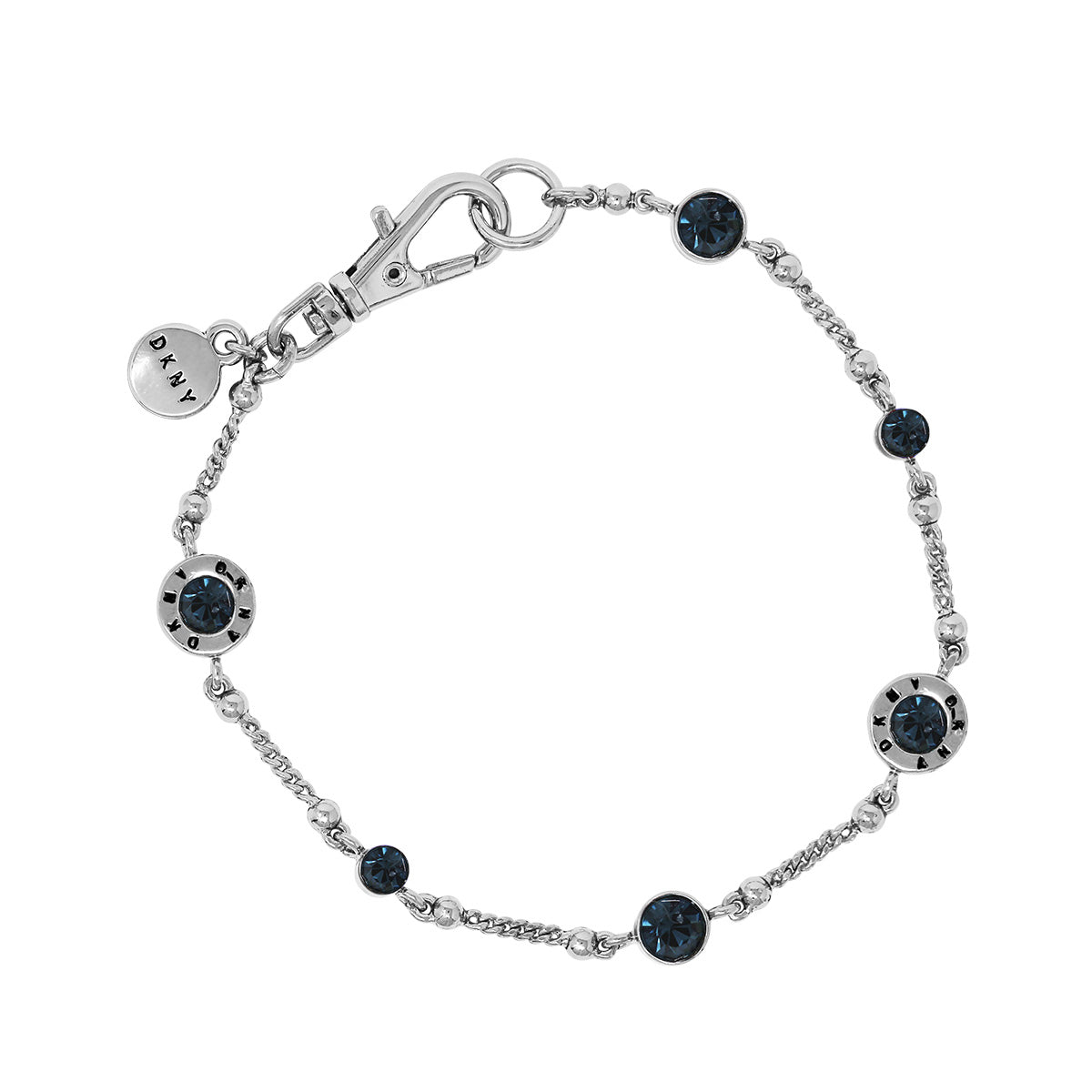 PULSERA DKNY RE COLORS BASICS PLATA