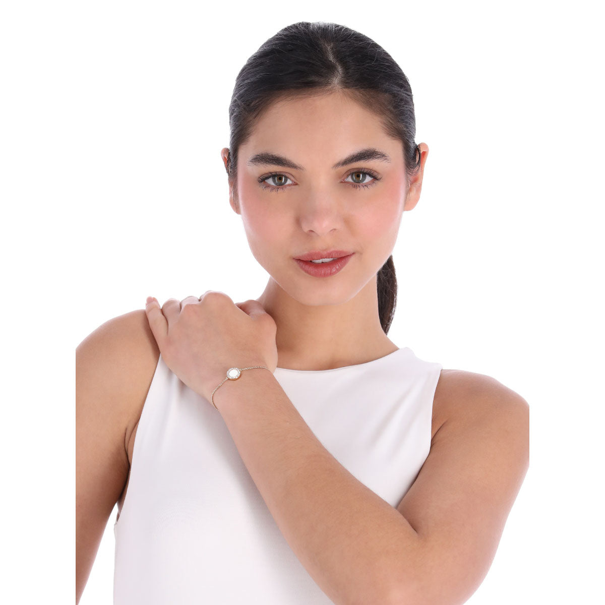 PULSERA DKNY BARCLAY S24 DORADO