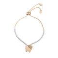 PULSERA DKNY ICONS S24 DORADO