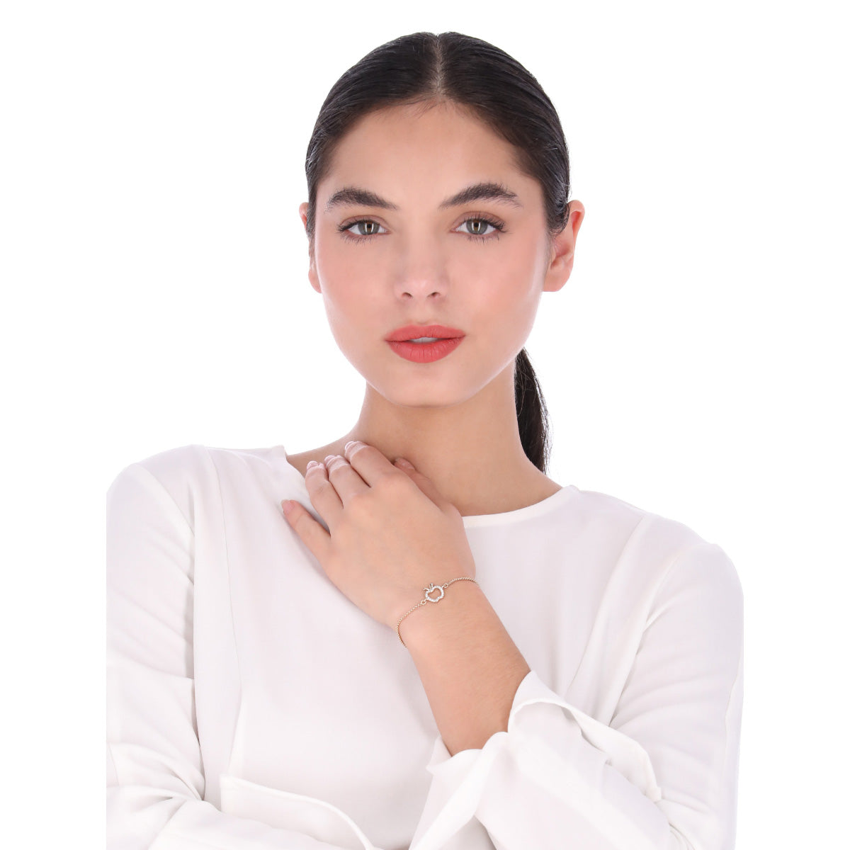 PULSERA DKNY ICONS U24 DORADO
