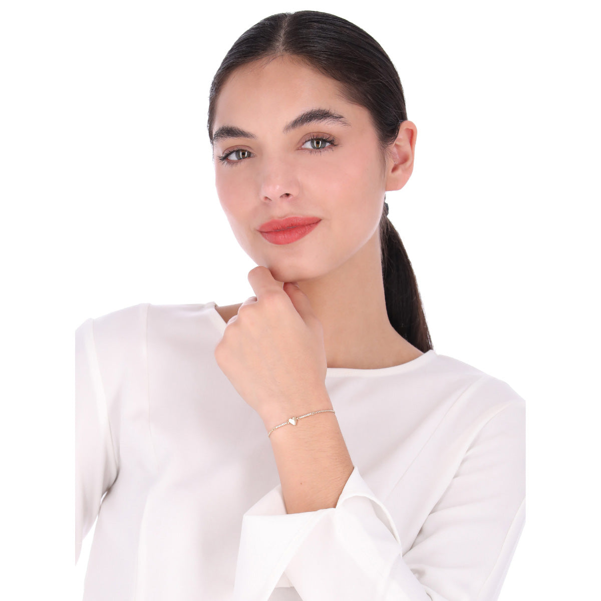 PULSERA DKNY ICONS U24 DORADO