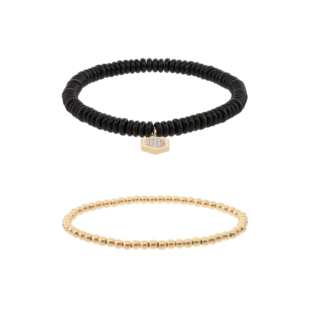 PULSERA DKNY KATANA DORADO/NEGRO