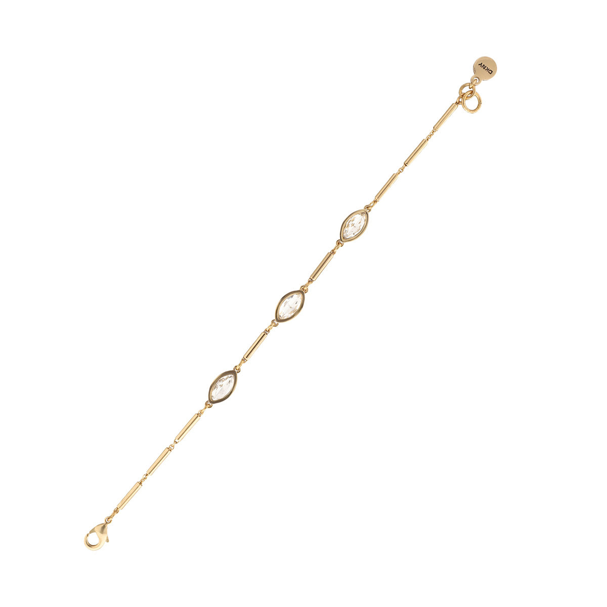 PULSERA DKNY COLOR DORADO FORMA GOTA 04B00322