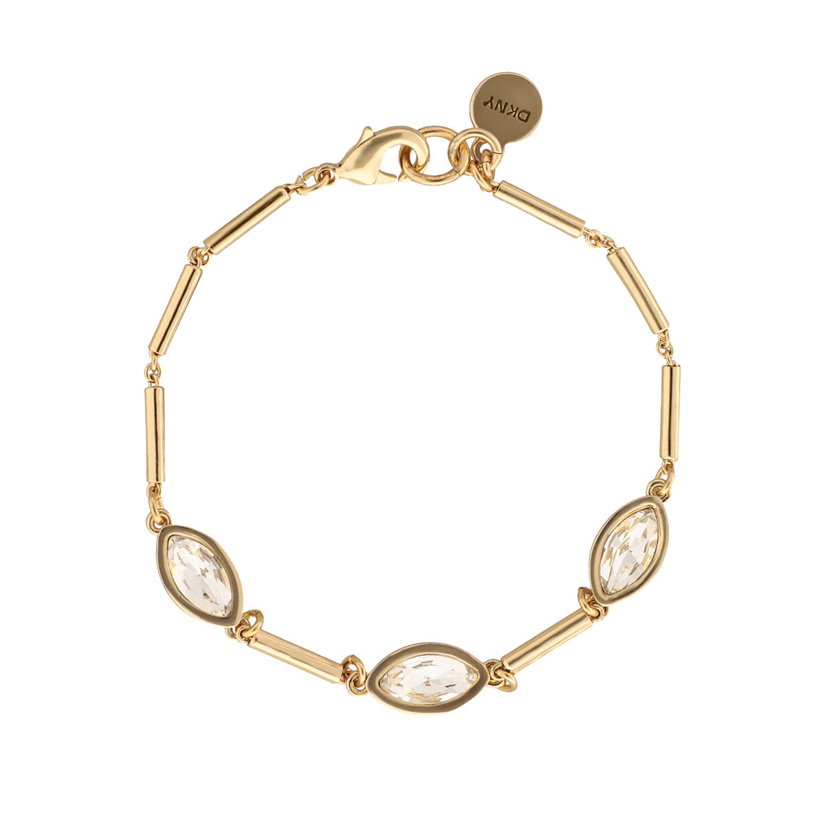 PULSERA DKNY COLOR DORADO FORMA GOTA 04B00322